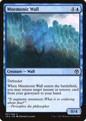 Mnemonic Wall card from Iconic Masters