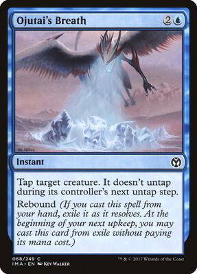 Ojutai's Breath card from Iconic Masters