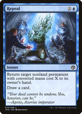Repeal card from Iconic Masters