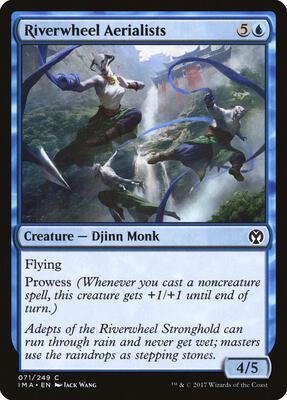 Riverwheel Aerialists card from Iconic Masters