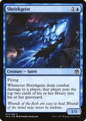 Shriekgeist card from Iconic Masters