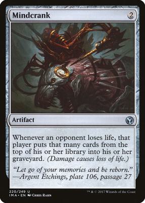Mindcrank card from Iconic Masters