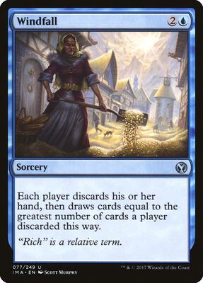 Windfall card from Iconic Masters