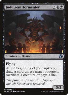 Indulgent Tormentor card from Iconic Masters
