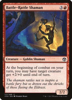 Battle-Rattle Shaman card from Iconic Masters