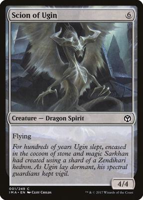 Scion of Ugin card from Iconic Masters