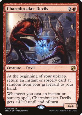 Charmbreaker Devils card from Iconic Masters