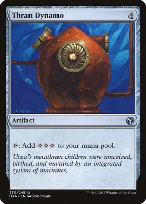 Thran Dynamo card from Iconic Masters