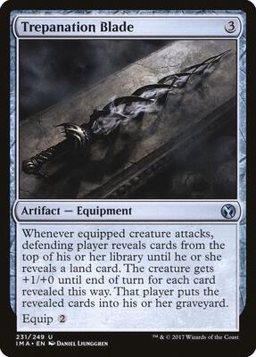 Trepanation Blade card from Iconic Masters