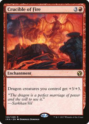 Crucible of Fire card from Iconic Masters