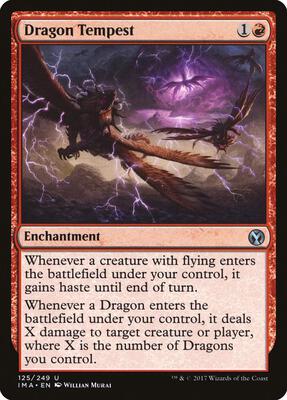 Dragon Tempest card from Iconic Masters