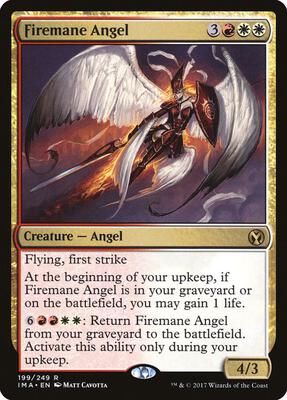 Firemane Angel card from Iconic Masters