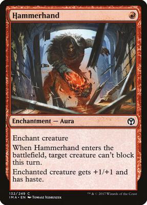 Hammerhand card from Iconic Masters