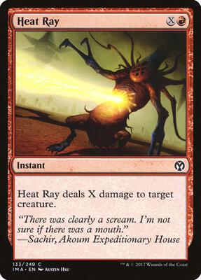 Heat Ray card from Iconic Masters