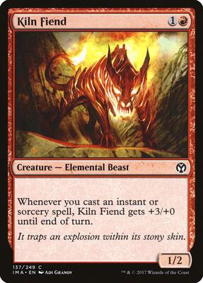 Kiln Fiend card from Iconic Masters