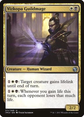 Vizkopa Guildmage card from Iconic Masters