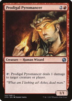 Prodigal Pyromancer card from Iconic Masters