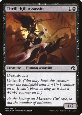 Thrill-Kill Assassin card from Iconic Masters