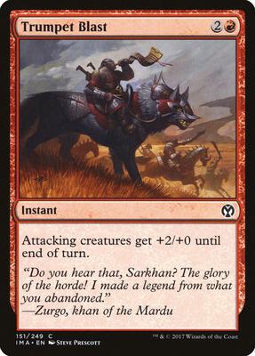 Trumpet Blast card from Iconic Masters