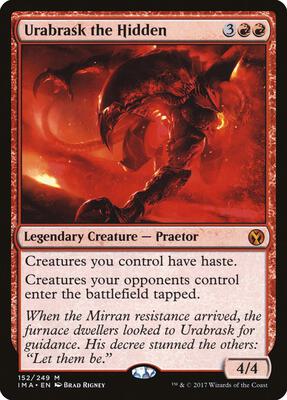 Urabrask the Hidden card from Iconic Masters
