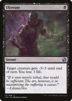 Ulcerate card from Iconic Masters