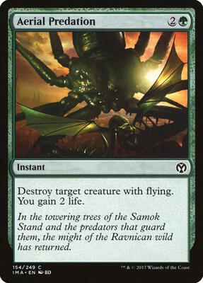 Aerial Predation card from Iconic Masters