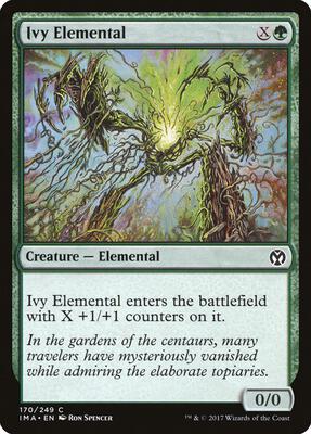 Ivy Elemental card from Iconic Masters