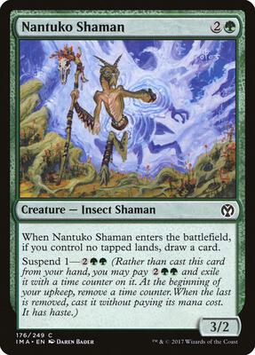 Nantuko Shaman card from Iconic Masters