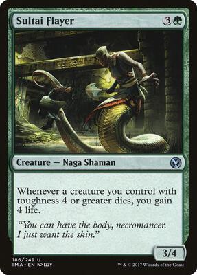 Sultai Flayer card from Iconic Masters