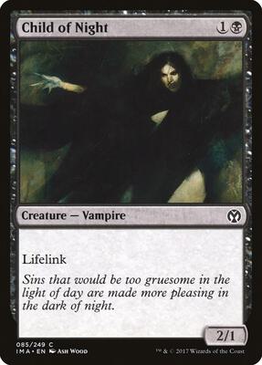 Child of Night card from Iconic Masters