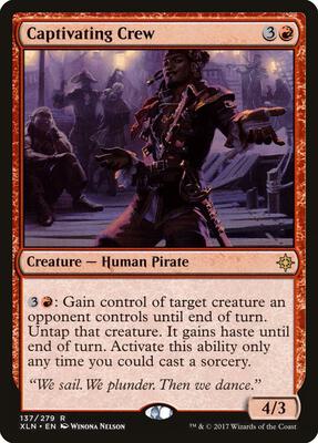 Captivating Crew card from Ixalan