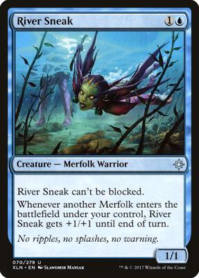 River Sneak card from Ixalan