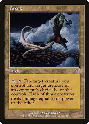 Arena card from Timeshifted