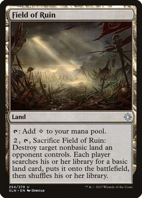 Field of Ruin card from Ixalan
