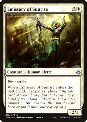 Emissary of Sunrise card from Ixalan