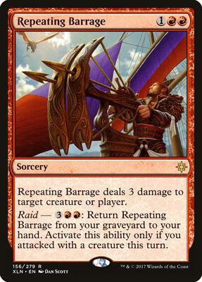 Repeating Barrage card from Ixalan