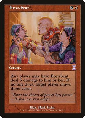 Browbeat card from Timeshifted