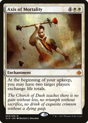 Axis of Mortality card from Ixalan