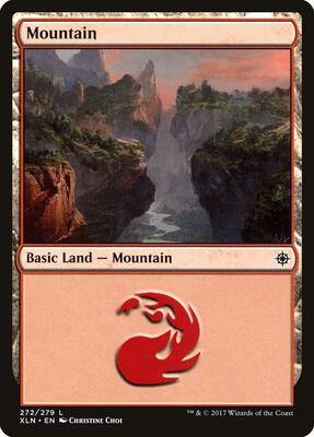 Mountain (272) card from Ixalan