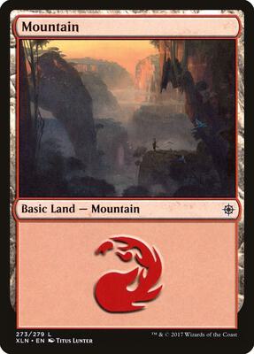 Mountain (273) card from Ixalan