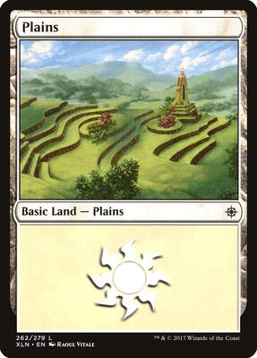 Plains (262) card from Ixalan