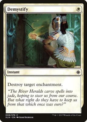 Demystify card from Ixalan