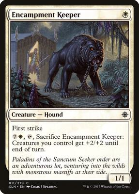 Encampment Keeper card from Ixalan