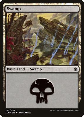 Swamp (270) card from Ixalan