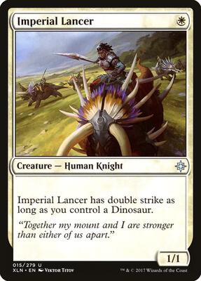 Imperial Lancer card from Ixalan