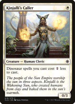 Kinjalli's Caller card from Ixalan