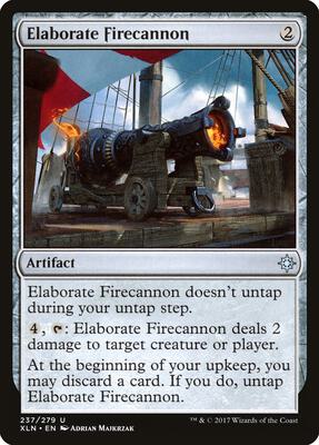 Elaborate Firecannon card from Ixalan