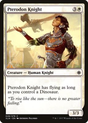 Pterodon Knight card from Ixalan