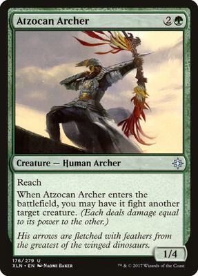 Atzocan Archer card from Ixalan