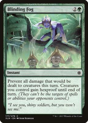 Blinding Fog card from Ixalan